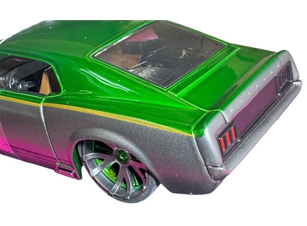 ماشین فلزی فورد موستانگ سری Pink Slips مدل سبز با مقیاس 1:24, image 13