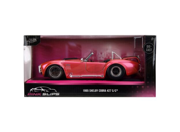 ماشین فلزی شلبی کبرا سری Pink Slips مدل صورتی با مقیاس 1:24, image 11