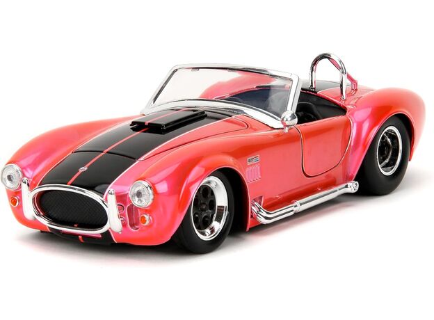 ماشین فلزی شلبی کبرا سری Pink Slips مدل صورتی با مقیاس 1:24, image 3