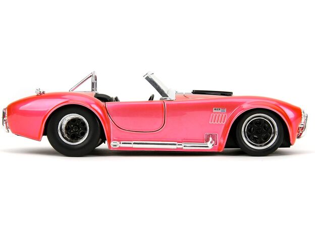 ماشین فلزی شلبی کبرا سری Pink Slips مدل صورتی با مقیاس 1:24, image 7