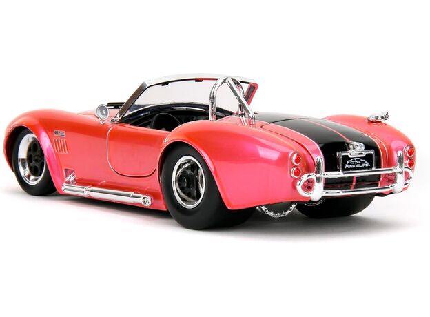 ماشین فلزی شلبی کبرا سری Pink Slips مدل صورتی با مقیاس 1:24, image 8