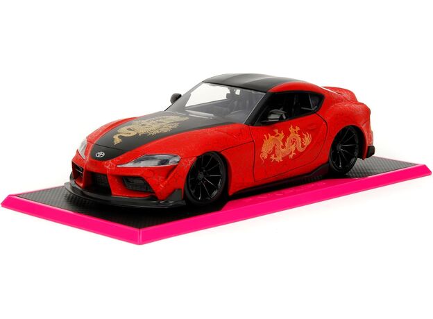 ماشین فلزی تویوتا سوپرا سری Pink Slips مدل قرمز با مقیاس 1:24, image 2