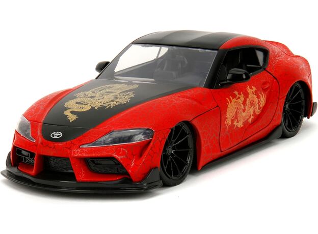 ماشین فلزی تویوتا سوپرا سری Pink Slips مدل قرمز با مقیاس 1:24, image 3