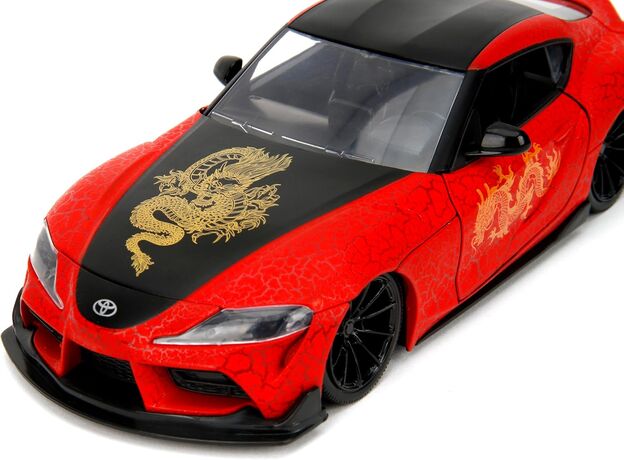 ماشین فلزی تویوتا سوپرا سری Pink Slips مدل قرمز با مقیاس 1:24, image 4