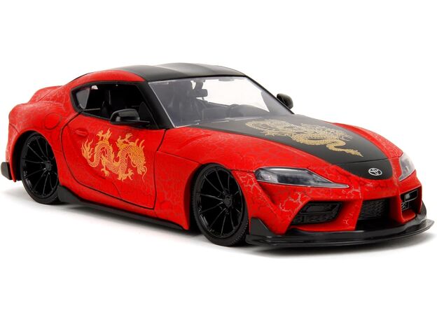 ماشین فلزی تویوتا سوپرا سری Pink Slips مدل قرمز با مقیاس 1:24, image 5