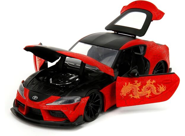 ماشین فلزی تویوتا سوپرا سری Pink Slips مدل قرمز با مقیاس 1:24, image 6