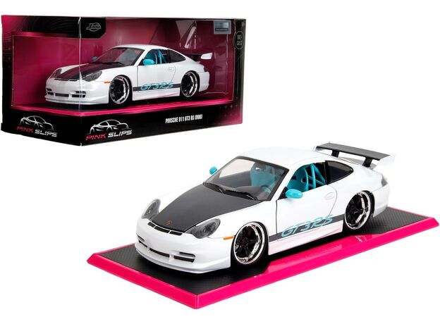 ماشین فلزی پورشه 911 GT3 RS سری Pink Slips مدل سفید با مقیاس 1:24, image 