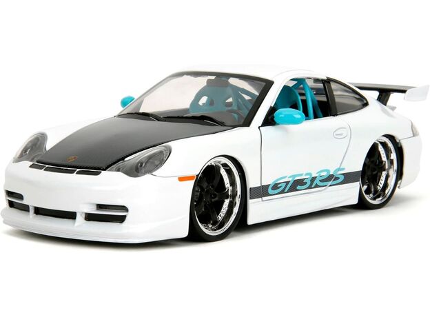 ماشین فلزی پورشه 911 GT3 RS سری Pink Slips مدل سفید با مقیاس 1:24, image 4