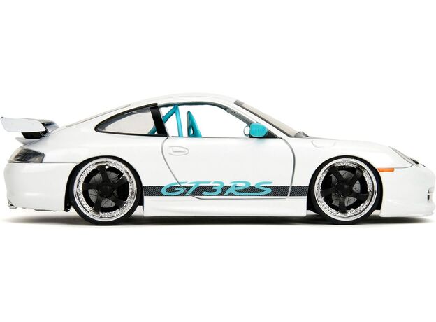ماشین فلزی پورشه 911 GT3 RS سری Pink Slips مدل سفید با مقیاس 1:24, image 6