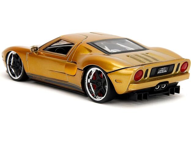 ماشین فلزی فورد GT سری Pink Slips مدل طلایی با مقیاس 1:24, image 11