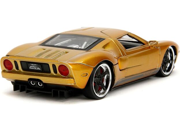 ماشین فلزی فورد GT سری Pink Slips مدل طلایی با مقیاس 1:24, image 12