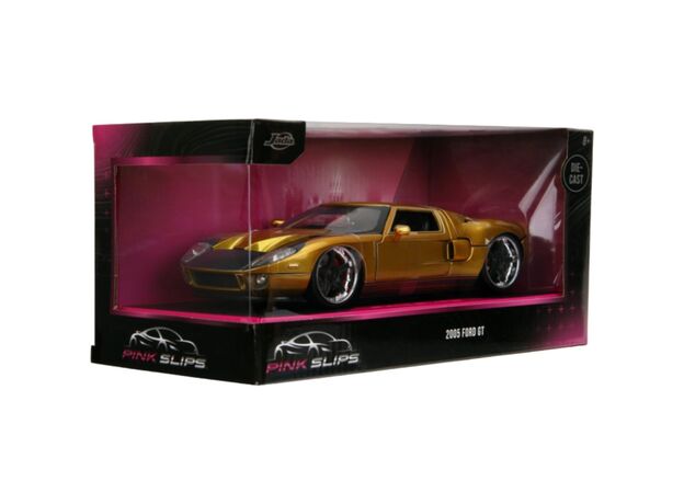 ماشین فلزی فورد GT سری Pink Slips مدل طلایی با مقیاس 1:24, image 13