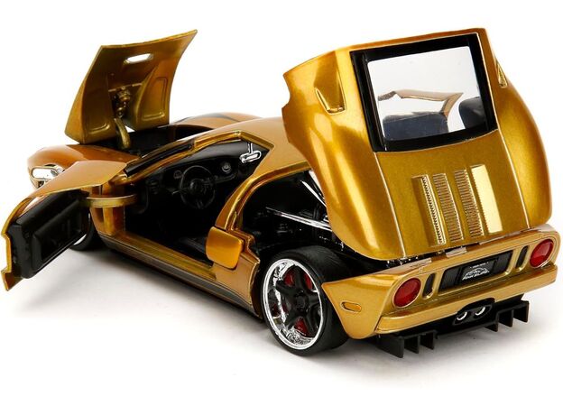 ماشین فلزی فورد GT سری Pink Slips مدل طلایی با مقیاس 1:24, image 9