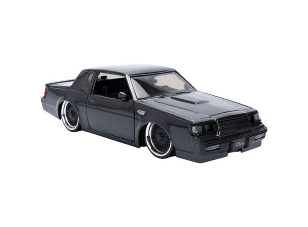 ماشین فلزی بیوک گرند نشنال 1987 سری Pink Slips مدل مشکی با مقیاس 1:24, image 3