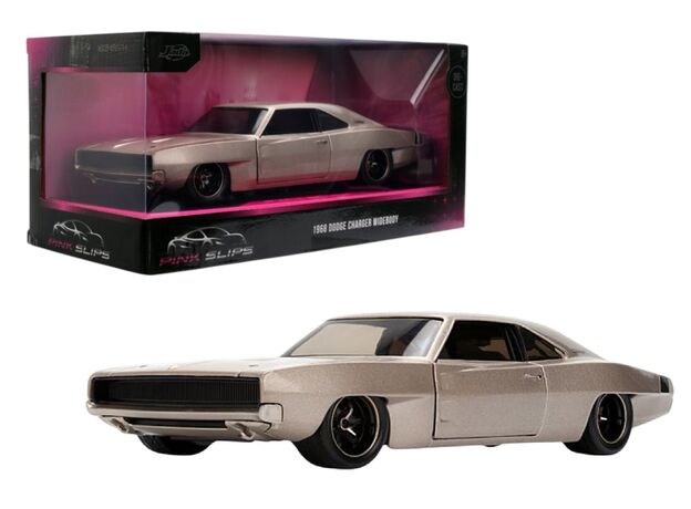 ماشین فلزی دوج چارجر Widebody سری Pink Slips مدل بژ با مقیاس 1:24, image 