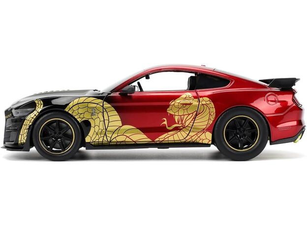 ماشین فلزی فورد موستانگ شلبی GT500 سری Pink Slips مدل قرمز با مقیاس 1:24, image 11