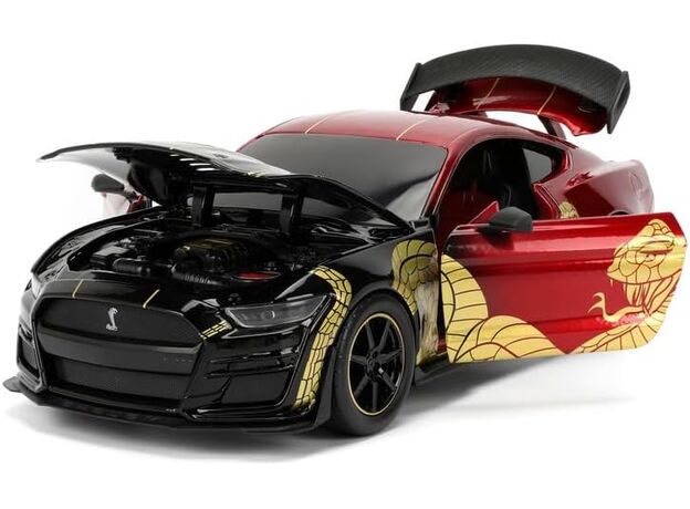 ماشین فلزی فورد موستانگ شلبی GT500 سری Pink Slips مدل قرمز با مقیاس 1:24, image 12