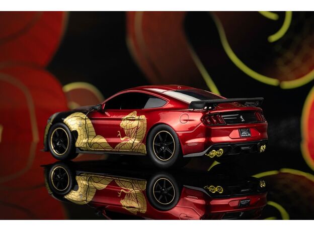 ماشین فلزی فورد موستانگ شلبی GT500 سری Pink Slips مدل قرمز با مقیاس 1:24, image 4