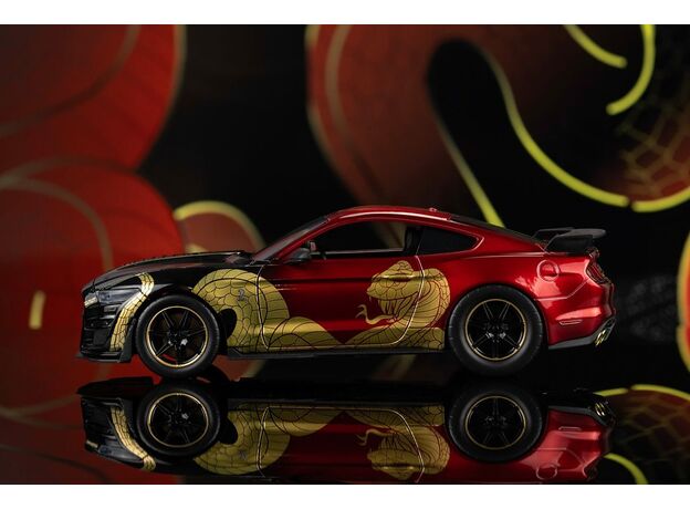 ماشین فلزی فورد موستانگ شلبی GT500 سری Pink Slips مدل قرمز با مقیاس 1:24, image 5