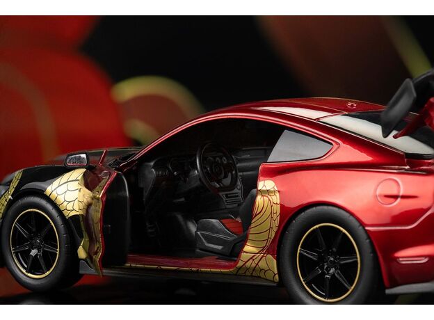 ماشین فلزی فورد موستانگ شلبی GT500 سری Pink Slips مدل قرمز با مقیاس 1:24, image 6