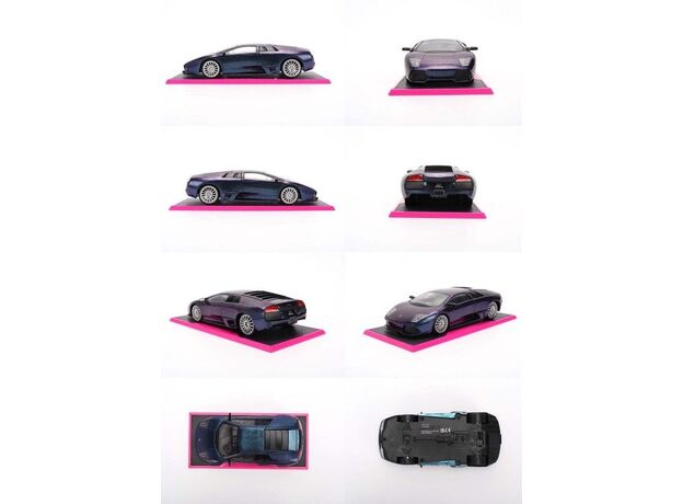 ماشین فلزی لامبورگینی مورسیه لاگو سری Pink Slips مدل بنفش با مقیاس 1:24, image 7
