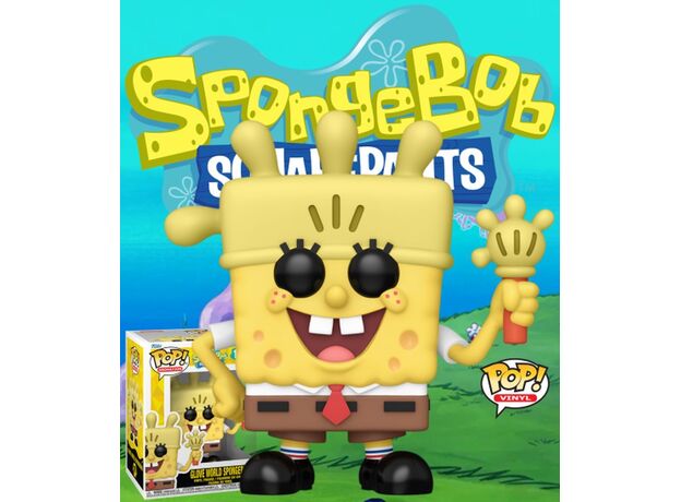 فیگور 9 سانتی فانکو پاپ باب اسفنجی در دنیای دستکش‌ ها (1671), image 3