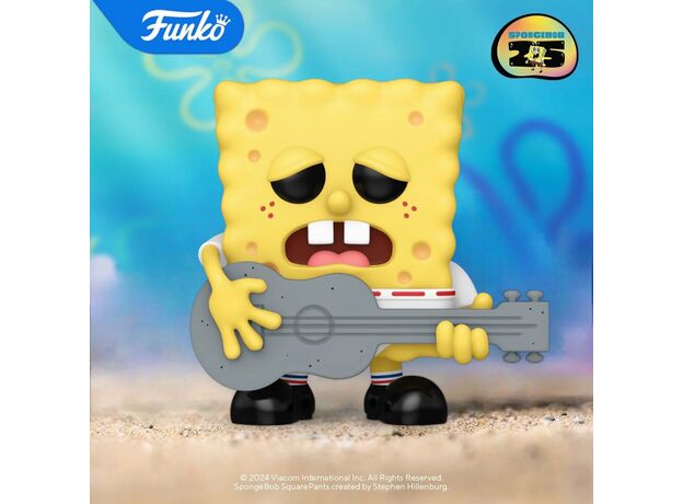 فیگور 9 سانتی فانکو پاپ باب اسفنجی با لباس پاره (1666), image 2