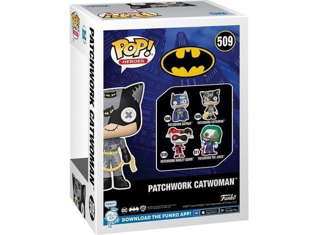 فیگور 9 سانتی فانکو پاپ زن گربه ای پچ ورک (509), image 6