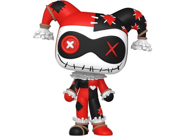 فیگور 9 سانتی فانکو پاپ هارلی کوئین پچ ورک (510), image 2