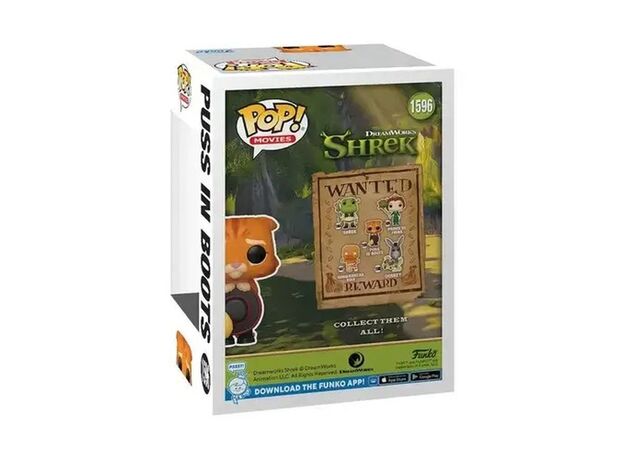 فیگور 9 سانتی فانکو پاپ گربه چکمه پوش (1596), image 7