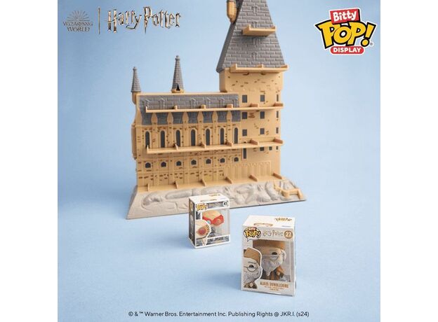 استند نگهدارنده فیگورهای بیتی پاپ مدل قلعه هاگوارتز به همراه  فیگور لونا و دامبلدور, image 10