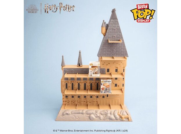 استند نگهدارنده فیگورهای بیتی پاپ مدل قلعه هاگوارتز به همراه  فیگور لونا و دامبلدور, image 11