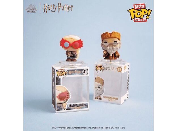 استند نگهدارنده فیگورهای بیتی پاپ مدل قلعه هاگوارتز به همراه  فیگور لونا و دامبلدور, image 14