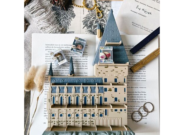 استند نگهدارنده فیگورهای بیتی پاپ مدل قلعه هاگوارتز به همراه  فیگور لونا و دامبلدور, image 2