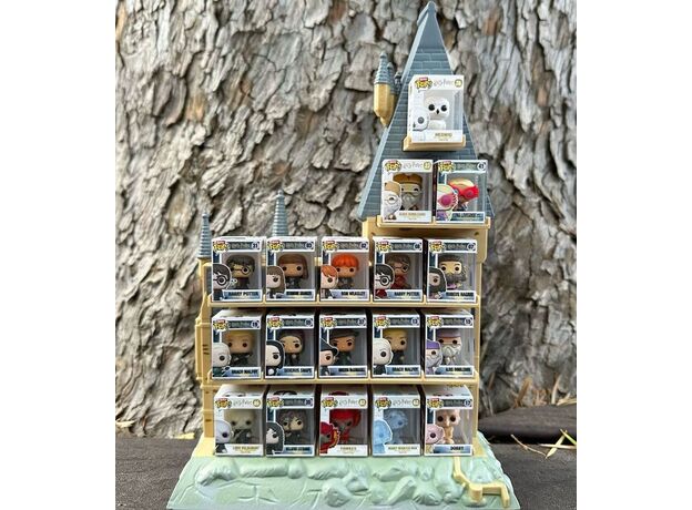 استند نگهدارنده فیگورهای بیتی پاپ مدل قلعه هاگوارتز به همراه  فیگور لونا و دامبلدور, image 4