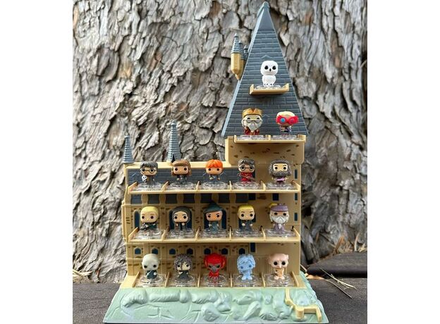 استند نگهدارنده فیگورهای بیتی پاپ مدل قلعه هاگوارتز به همراه  فیگور لونا و دامبلدور, image 5