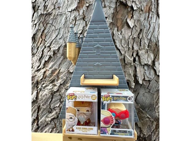 استند نگهدارنده فیگورهای بیتی پاپ مدل قلعه هاگوارتز به همراه  فیگور لونا و دامبلدور, image 7