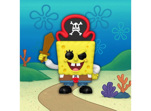 فیگور 9 سانتی فانکو پاپ باب اسفنجی شلوار مکعبی (1938), image 2