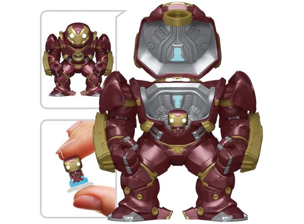 فیگور 12 سانتی فانکو پاپ هالک باستر به همراه بیتی پاپ مرد آهنی, image 3