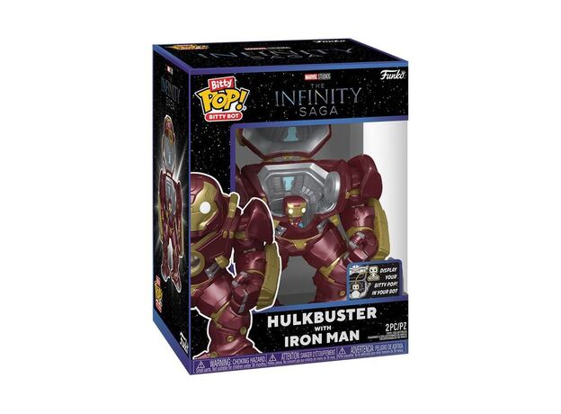 فیگور 12 سانتی فانکو پاپ هالک باستر به همراه بیتی پاپ مرد آهنی, image 8