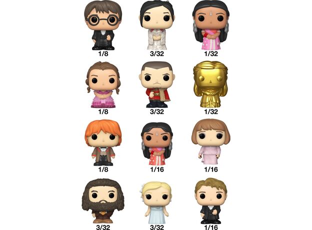 پک تکی سورپرایزی فیگور 3 سانتی فانکو بیتی پاپ هری پاتر و جام آتش, image 3