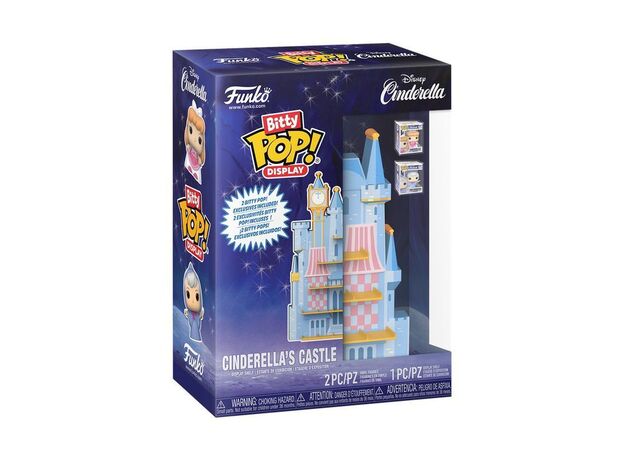 استند نگهدارنده فیگورهای بیتی پاپ مدل قصر سیندرلا به همراه فیگور سیندرلا و پری, image 7