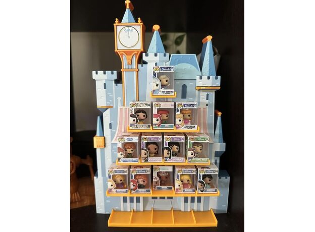 استند نگهدارنده فیگورهای بیتی پاپ مدل قصر سیندرلا به همراه فیگور سیندرلا و پری, image 8