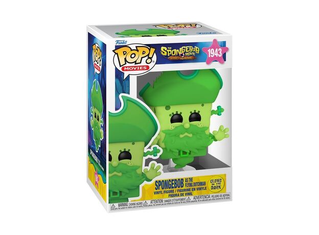 فیگور 9 سانتی فانکو پاپ باب اسفنجی در نقش روح هلندی سرگردان (1943), image 4