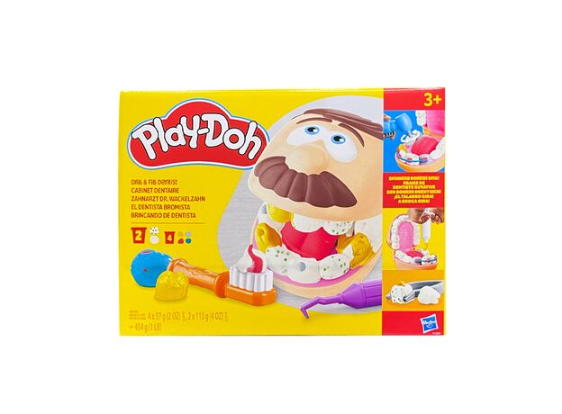 ست خمیربازی دندانپزشکی دکتر دریل مدل پر کردن دندان Play Doh, image 