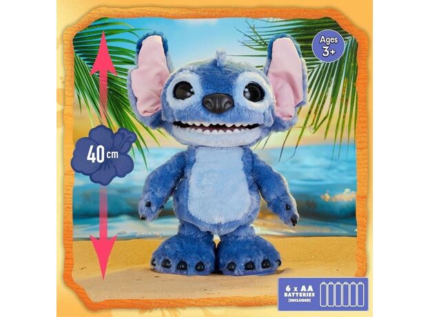 عروسک رباتیک 40 سانتی استیچ لایو اکشن Lilo & Stitch, image 7