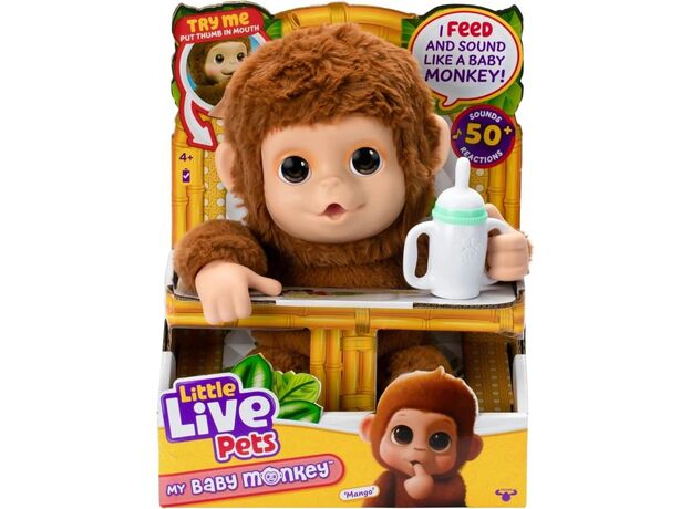 منگو میمون کوچولوی رباتیک Little Live Pets, image 14