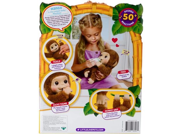 منگو میمون کوچولوی رباتیک Little Live Pets, image 15