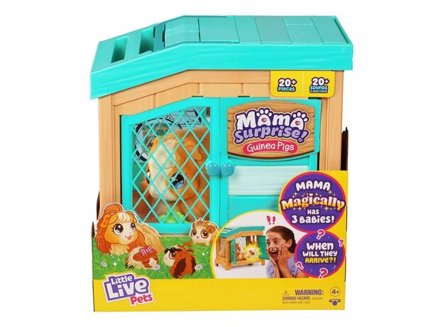 عروسک رباتیک خوکچه هندی ماما سورپرایز Little Live Pets, تنوع: 26410-Guinea Pigs, image 16