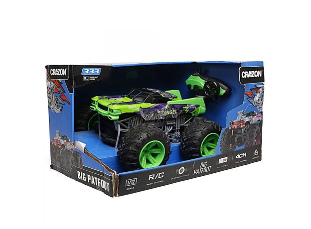 ماشین کنترلی دریفت موبی کارد Crazon با مقیاس 1:12 مدل سبز, image 13